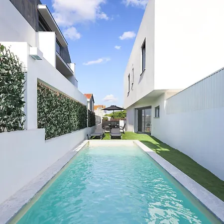 Casa de Férias Piscina Privada 3 Quartos 8 Hóspedes Fernão Ferro